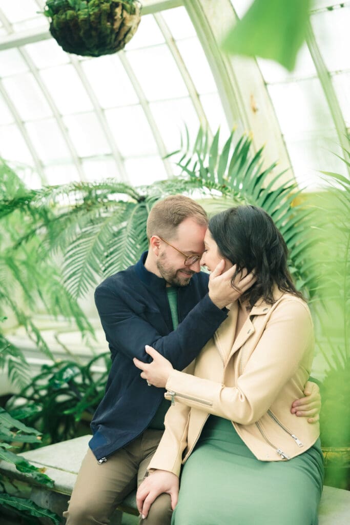 Engagement Session at the Conservatory of Flowers