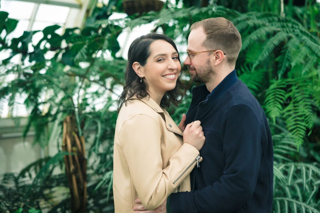 Engagement Session at the Conservatory of Flowers