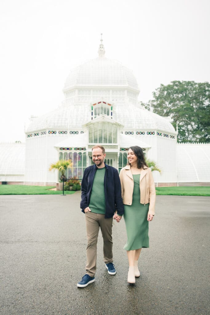 Engagement Session at the Conservatory of Flowers