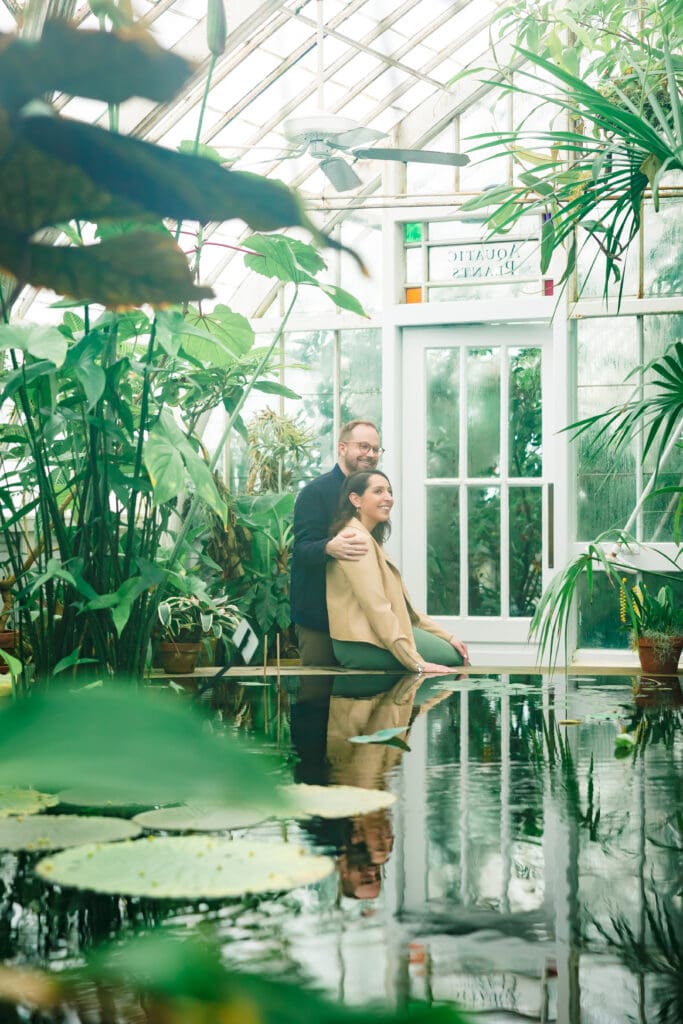 Engagement Session at the Conservatory of Flowers
