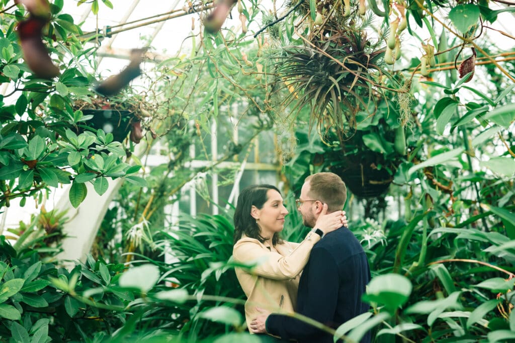 Engagement Session at the Conservatory of Flowers