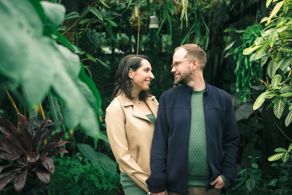 Engagement Session at the Conservatory of Flowers